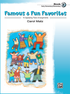 Famous & Fun Favorites Book 2