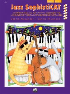 Jazz SophistiCAT Duet Book 1