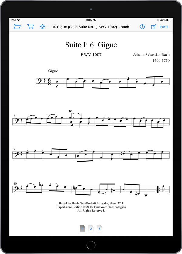 Cello Suite No. 1, BWV 1007 – J.S. Bach