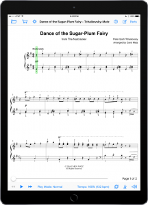 Dance of the Sugar-Plum Fairy - Tchaikovsky-Matz-iPad Portrait