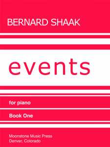 Events for Piano Book 1