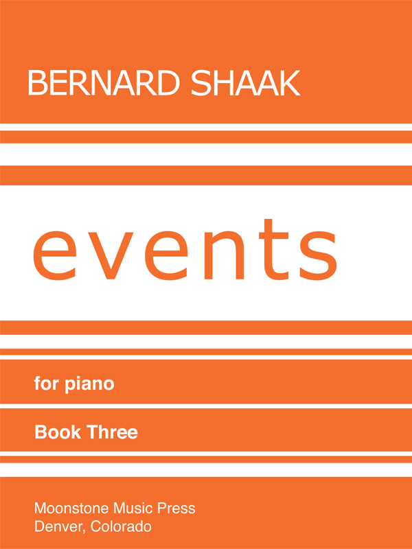 Events for Piano Book 3