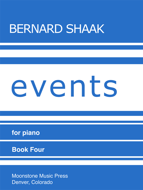 Events for Piano Book 4
