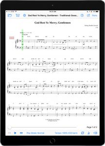 God Rest Ye Merry Gentlemen - Traditional-Sowash-iPad Portrait