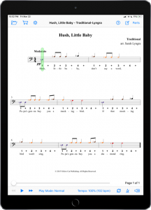 Hush, Little Baby - Traditional-iPad Portrait