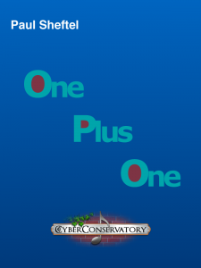 One Plus One by Paul Sheftel