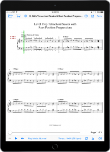 Piano Technical Exercises- Interactive! (Complete)-iPad Portrait