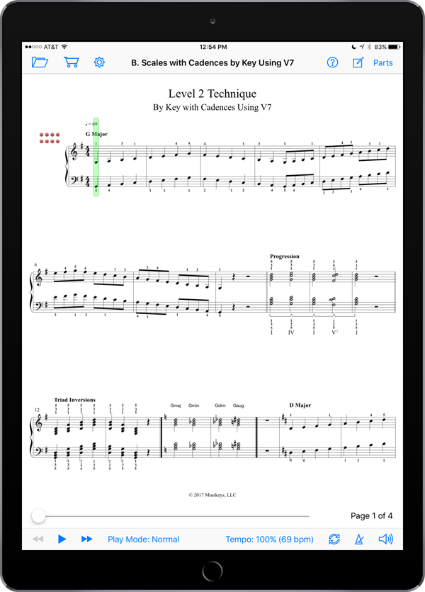 Piano Technical Exercises: Interactive! (Level 2)