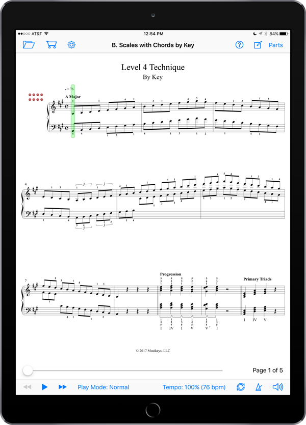 Piano Technical Exercises: Interactive! (Level 4)