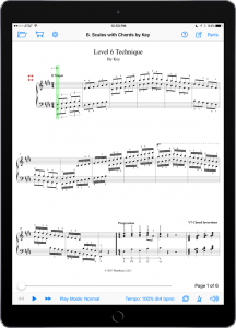 Piano Technical Exercises- Interactive! (Level 6)-iPad Portrait