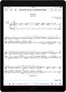 Scherzo Op. 16, No. 2 - Mendelssohn-Ogilvy-iPad Portrait
