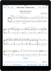 The Nutcracker Collection-4 Solo Piano Arrangements-iPad Portrat