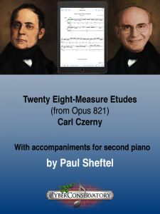 Twenty Eight-Measure Etudes by Carl Czerny