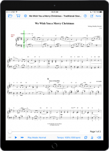 We Wish You a Merry Christmas - Traditional-Sowash-iPad Portrait