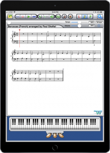 Folk Songs from Planet Earth Level 1 MIDI iPad Portrait