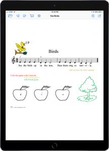 Pianokids Activity Book 1-iPad Portrait