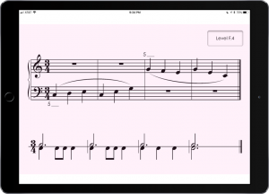 Sight Reading & Rhythm Cards Level 2-iPad Landscape