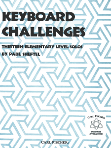 Keyboard Challenges by Paul Sheftel
