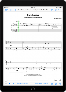 One Piano One Hand by Paul Sheftel-iPad Portrait