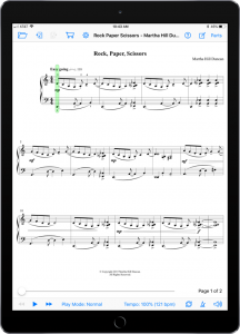 Rock, Paper, Scissors by Martha Hill Duncan-iPad Portrait