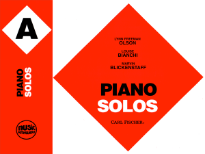 Music Pathways: Piano Solos – Level A