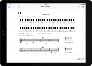Music Pathways - Piano Activities - Level A-iPad Landscape