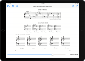 Music Pathways - Piano Activities - Level C-iPad Landscape