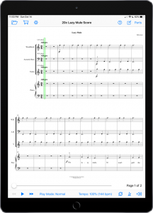 Music Experience B1-iPad Portrait