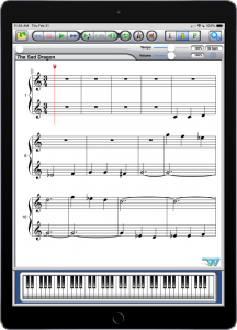 Celebrate Piano 2A MIDI iPad Portrait