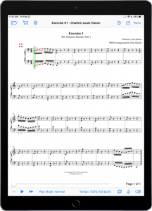 The Virtuoso Pianist Part 1 by Charles-Louis Hanon-iPad Portrait