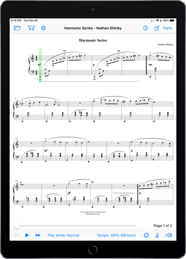 Harmonic Series by Nathan Shirley
