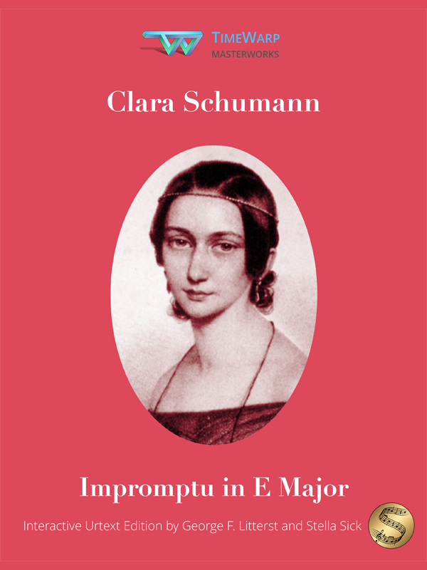 Impromptu in E Major by Clara Schumann Cover