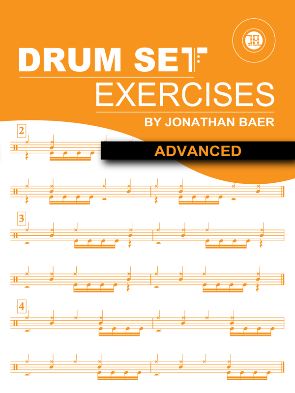 Advanced Drum Set Exercises Cover