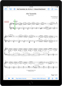 Alla Tarantella, Op. 39, No. 2 by MacDowell-Ogilvy-iPad Portrait
