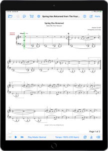 Jazz Baroque - Vivaldi-Bach-iPad Portrait