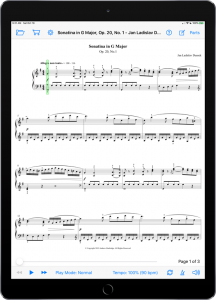 Sonatina in G Major, Op. 20, No. 1 by Jan Ladislav Dussek-iPad Portrait