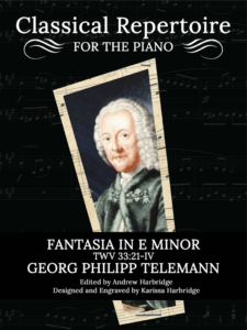 Fantasia in E Minor, TWV 33, No. 21-III by Georg Philipp Telemann Cover