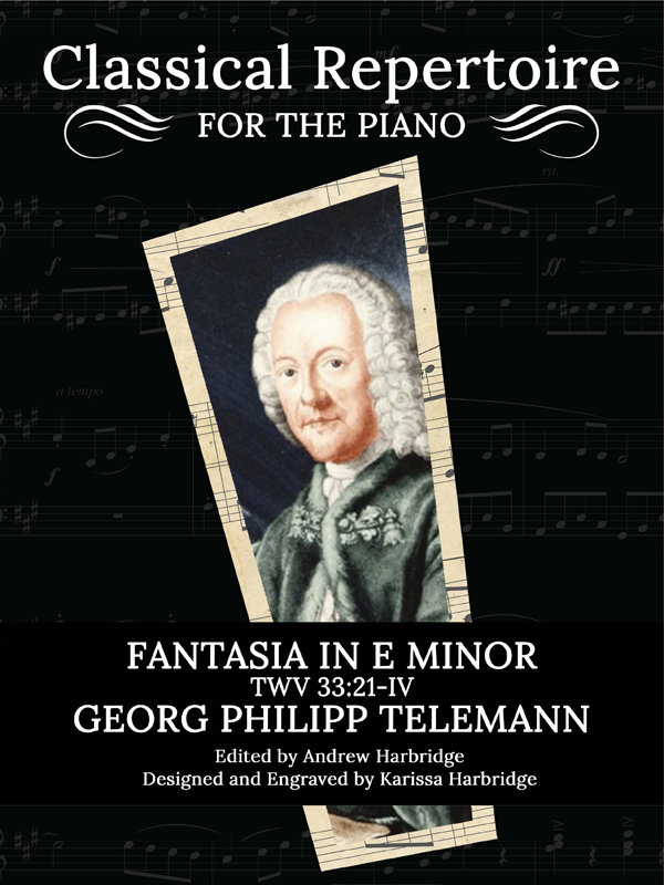 Fantasia in E Minor, TWV 33, No. 21-IV by Georg Philipp Telemann Cover