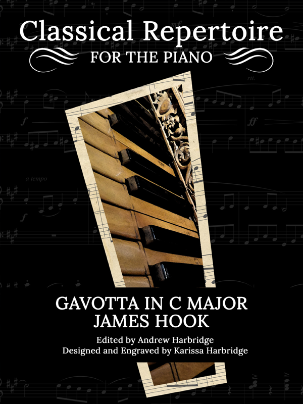 Gavotta in C Major by James Hook Cover