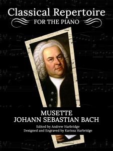 Musette by Johann Sebastian Bach Cover