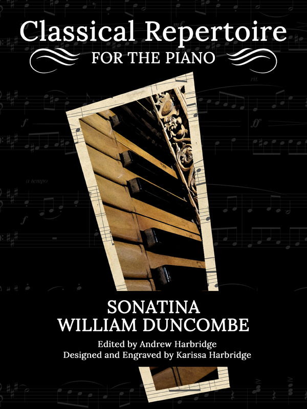 Sonatina by William Duncombe Cover
