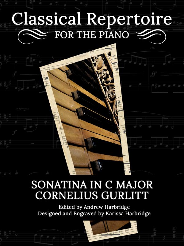 Sonatina in C Major by Cornelius Gurlitt Cover