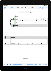 Music Study Sheets Level 1A-iPad Portrait