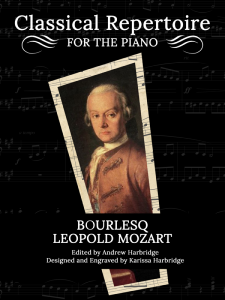 Bourlesq by Leopold Mozart Cover