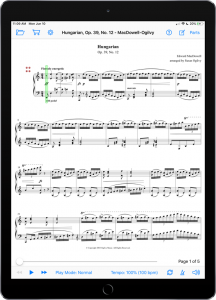 Hungarian, Op. 39, No. 12 - MacDowell-Ogilvy-iPad Portrait