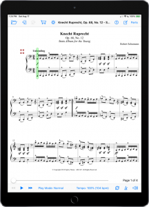 Knecht Ruprecht, Op. 68, No. 12 by Schumann-Ogilvy-iPad Portrait