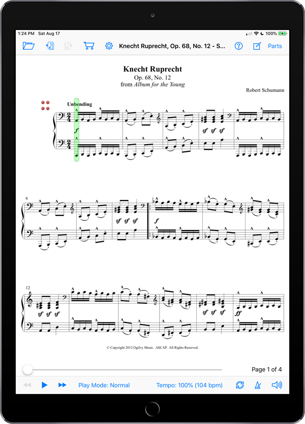 Knecht Ruprecht, Op. 68, No. 12 by Schumann-Ogilvy
