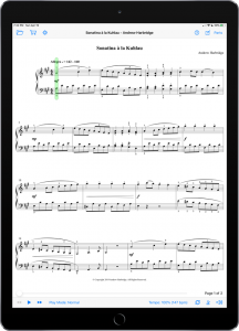 Sonatina à la Kuhlau by Andrew Harbridge-iPad Portrait