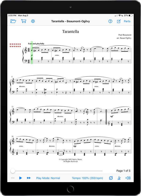 Tarantella by Beaumont-Ogilvy