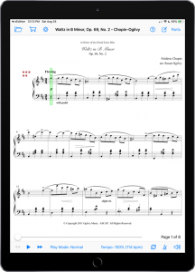 Waltz in B Minor by Chopin-Ogilvy-iPad Portrait